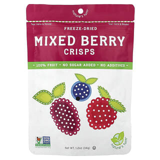 Nature's Turn, Chips lyophilisées, Mélange de baies, 34 g