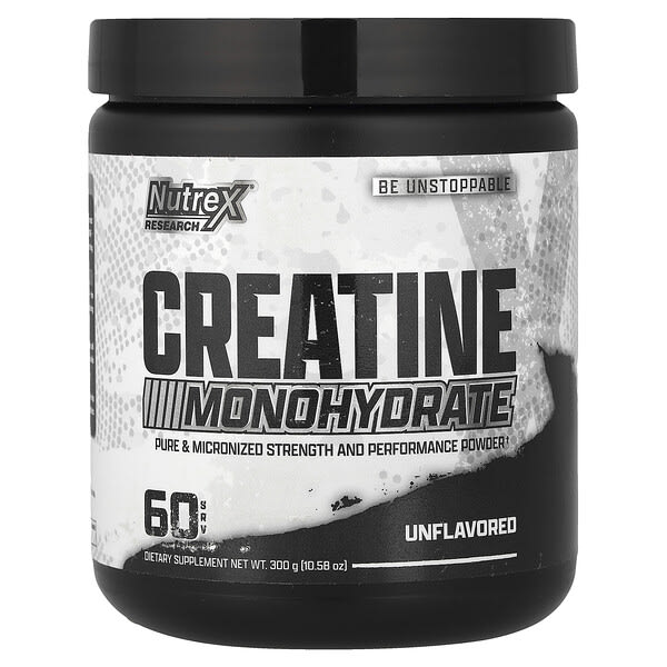 Nutrex Research, Creatine Monohydrate, Unflavored, 10.58 oz (300 g) — product photo 1