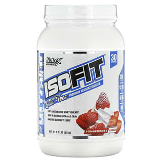 Nutrex Research, IsoFit, Fragole e crema, 978 g