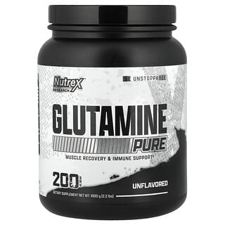 Nutrex Research, Glutamine Pure, ízesítetlen, 2,2 font (1000 g)