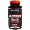 Кофеин 200, энергия и внимательность, 60 капсул с жидким наполнением