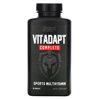 Nutrex Research, Vitadapt Complete, Suplemento multivitamínico para deportistas, 90 comprimidos