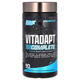 Nutrex Research, Vitadapt Complete, 프리미엄 스포츠 종합비타민, 캡슐 90정