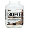 IsoFit, Postre de aislado de proteína de suero de leche, Batido de chocolate, 2317 g (5,1 lb)