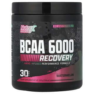 Nutrex Research, BCAA 6000, Sandía, 225 g (8,2 oz)