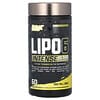 LIPO-6 Black Intense，超浓缩物，60 粒黑色胶囊