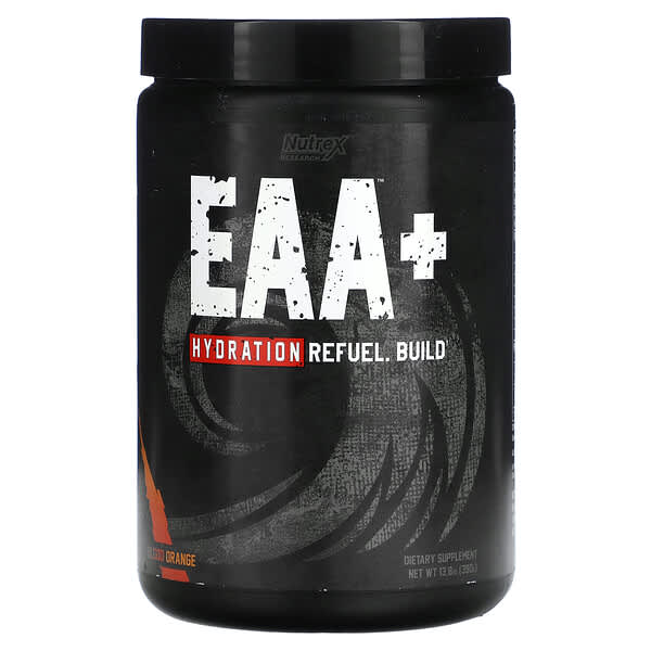 Nutrex Research, EAA+ Hydration, Blood Orange, 13.8 oz (390 g)