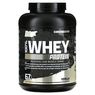 Nutrex Research, 100% Whey Protein, Vanilla, 5 lb (2,265 g )