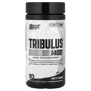 Nutrex Research, Tribulus 1400, 90 капсул (700 мг в каждой капсуле)