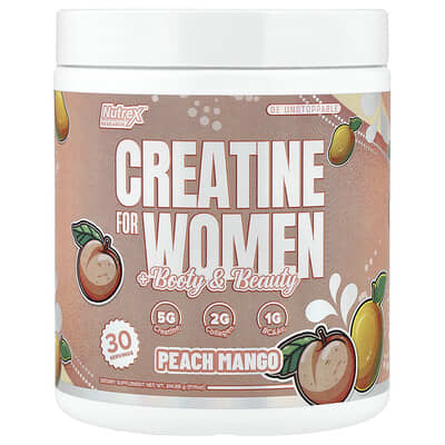 Nutrex Research, Women's Creatine + Butt Shaping & Beautification, Peach Mango, 11.11 oz (314.98 g)