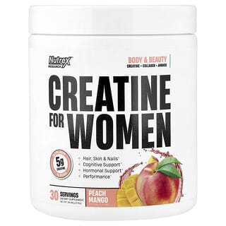 Nutrex Research, Creatine for Women, Peach Mango, 11.11 oz (314.98 g)