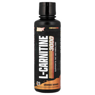 Nutrex Research, L-Carnitine 3000, Orange Mango, 15.72 fl oz (465 ml)