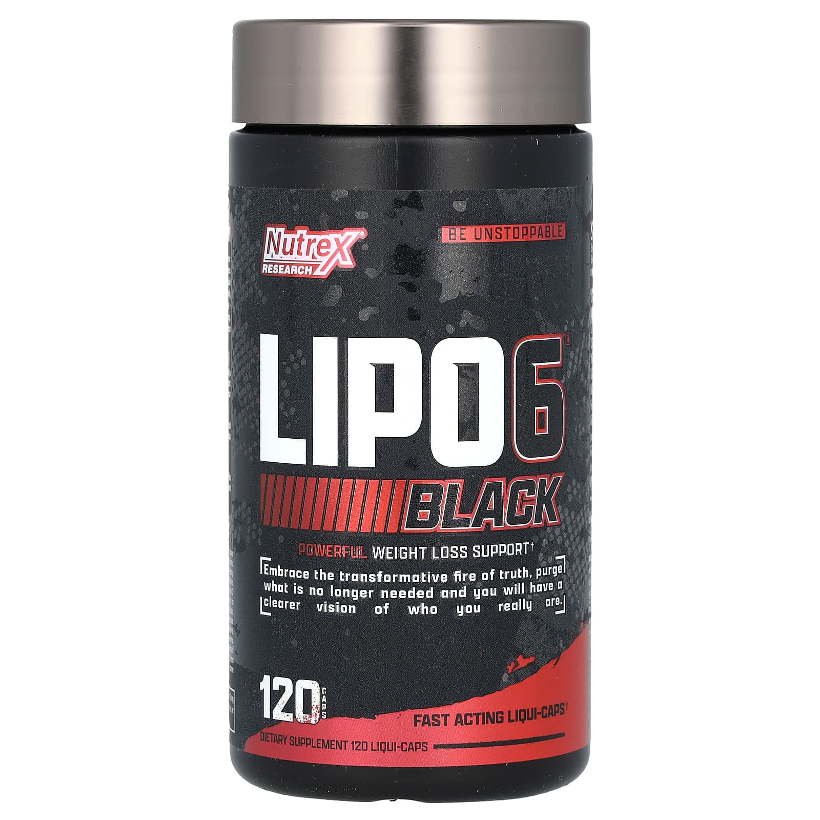 週末限定ンセール LIPO-6（リポ6）ブラック、高いメリット、ブラックカプセル120粒 ホビーラジコン