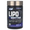 LIPO 6, Suplemento para la noche, 30 cápsulas