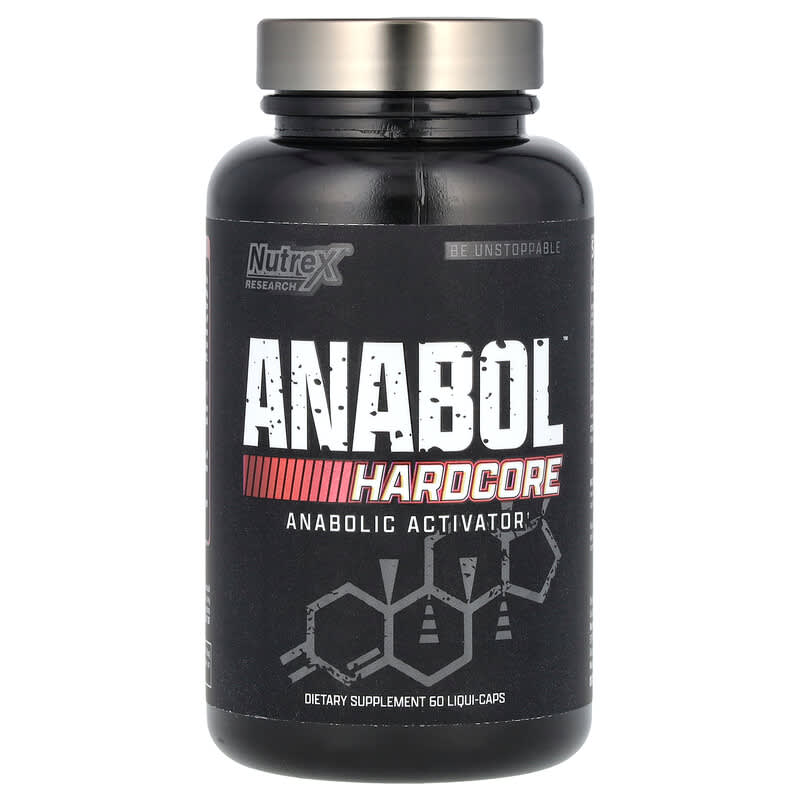 Anabol（アナボル）ハードコア、液体カプセル60粒