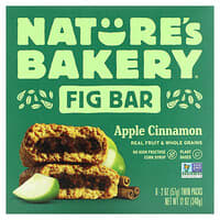 Nature's Bakery, Fig Bar, Apple Cinnamon, 6 Twin Packs, 2 oz (57 g) Each