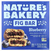 フィグバー、ブルーベリー、6袋（2個入り）、各57g（2オンス）