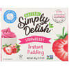 Natural Instant Pudding, Strawberry, 1.7 oz (48 g)