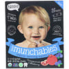 Baby Munchables, Organic Teething Wafers, Pomegranate & Blueberry, 13 Packs, 0.14 oz (4 g) Each