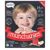 Tot Munchables, Organic Rice Snacks, Apple & Cinnamon Flavor, 12 Packs, 0.18 oz (5 g) Each