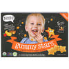 Toddler Gummy Stars, Organic Fruit & Veggie Snacks, Apple, Banana & Sweet Potato, 5 Packs, 0.5 oz (14 g) Each
