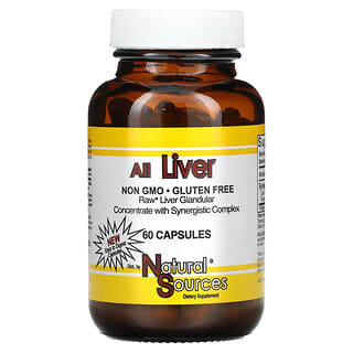 Natural Sources, All Liver, 60 Capsules