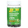 Magnesium-Fruchtgummis, Zen, grüner Apfel, 60 vegane Fruchtgummis
