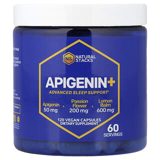 Natural Stacks, Apigenina+, 120 Cápsulas Veganas