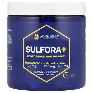 Natural Stacks, Sulfora+, 60 capsules vegan