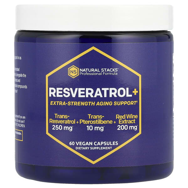 Resveratrol+, 60 Vegan Capsules