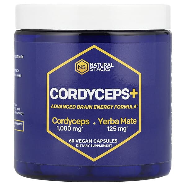 Cordyceps+, 60 Vegan Capsules
