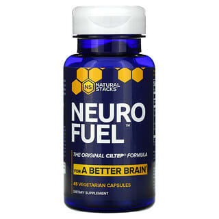 Natural Stacks, Neuro Fuel，45 粒素食胶囊