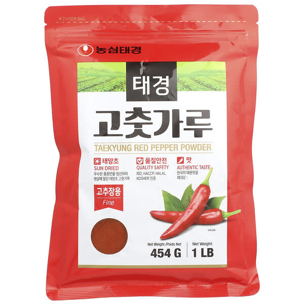 Nongshim, 태경 고추 분말, 고운 고추, 454g