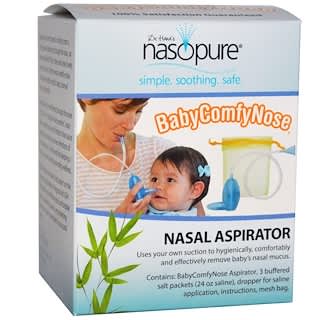 Nasopure, Baby Comfy Nose, Nasal Aspirator, 1 Aspirator Kit
