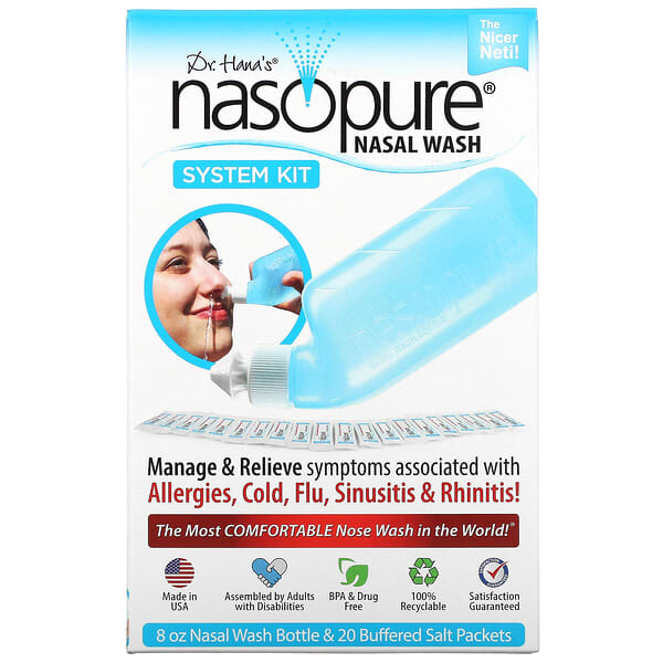 Nasopure, Nasenspülsystem, Systemset, 1 Set