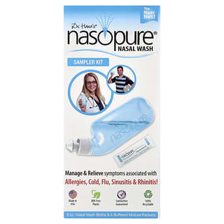 Nasopure, Dr. Hana's Nasal Wash, набор пробников, 6 предметов