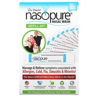 Nasopure, Nasal Wash System, Refill Kit, 1 Kit