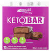 نو شوغر كامبني, Keto Bar ™ ، براوني فادج بالشيكولاتة ، 12 لوحًا ، 40 جم لكل لوح