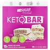 نو شوغر كامبني, Keto Bar ™ ، كعكة عيد الميلاد ، 12 لوحًا ، 40 جم لكل لوح