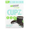 Cupz, Chocolate Amargo Sabor de Menta, 12 Unidades, 17 g (0,6 oz) Cada