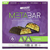 MetaBar, шоколадно-арахисовый кранч, 12 батончиков, по 40 г (1,41 унции)