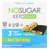 Keto Bar, тесто для печенья с шоколадной крошкой, 12 батончиков по 40 г (1,41 унции)