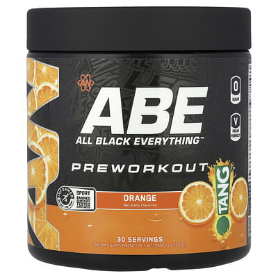 ABE, ABE Pre-Workout, Tang™, Orange, 13.75 oz (390 g)