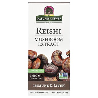 Nature's Answer, Reishi Mushroom Extract, Alcohol Free, 1 fl oz (30 ml)