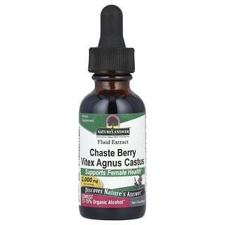 Nature's Answer, Chaste Berry Vitex Agnus Castus, Fluid Extract, 2,000 mg, 1 fl oz (30 ml)