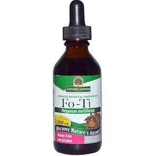 Nature's Answer, Fo-Ti, Low Alcohol, 2,000 mg, 2 fl oz (60 ml)