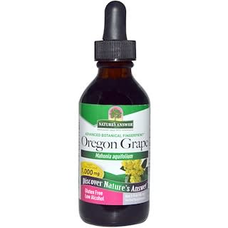 Nature's Answer, Oregon Grape, Low Alcohol, 1,000 mg, 2 fl oz (60 ml)