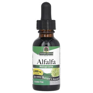 Nature's Answer, Alfalfa, Alcohol-Free, 2,000 mg , 1 fl oz (30 ml)