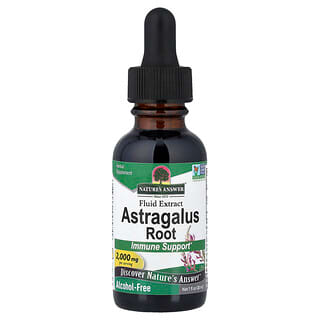 Nature's Answer, Astragalus Root, Fluid Extract, Alcohol-Free, 2,000 mg, 1 fl oz (30 ml)