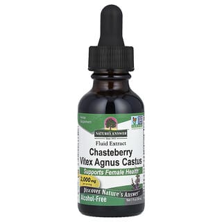 Nature's Answer, Chasteberry Vitex Agnus Castus, Fluid Extract, flüssiger Mönchspfeffer-Extrakt, alkoholfrei, 2.000 mg, 30 ml (1 fl. oz.)